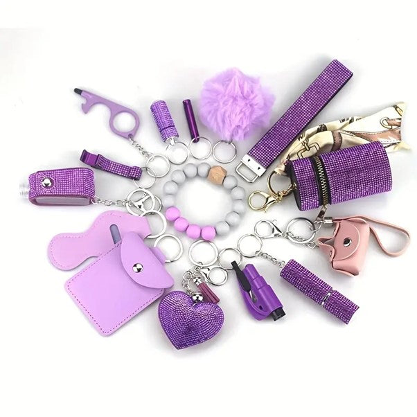 Self Defense - Bag & Key Chain Set