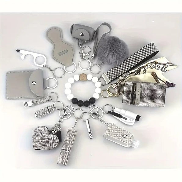 Self Defense - Bag & Key Chain Set